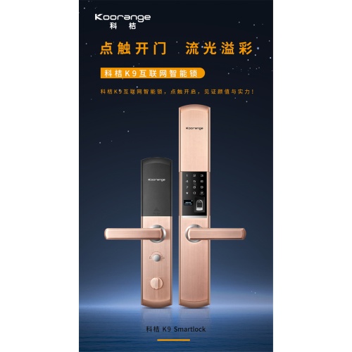 科桔K9智能指纹密码锁