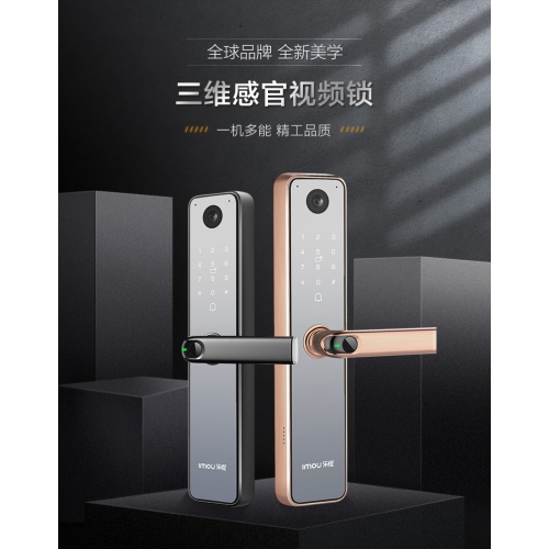 大华乐橙(IMOU)指纹锁V6三维感官智能锁